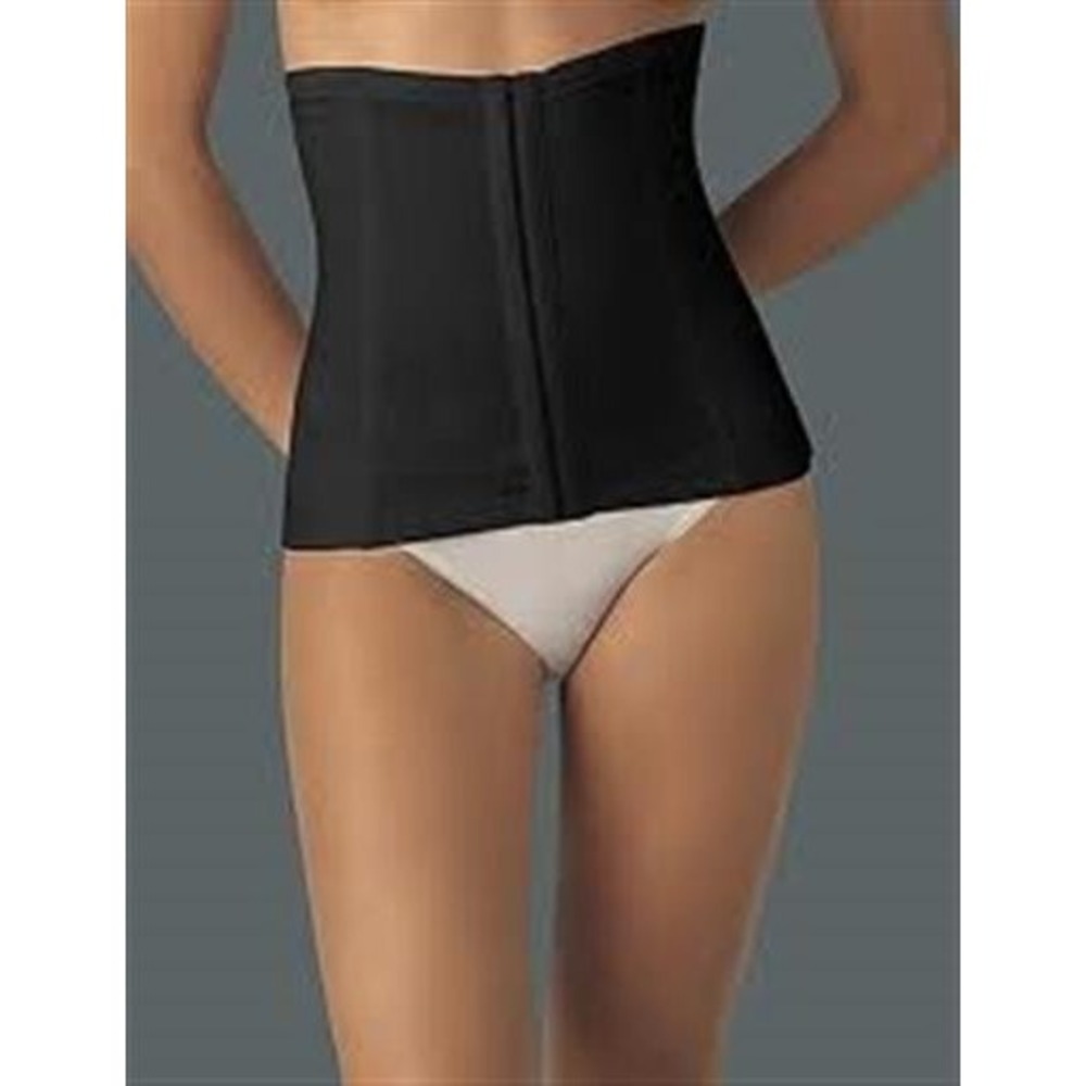 NWOt Flexees XL Instant Slimmer Long Torso Waist Nipper 6868 Black 132123